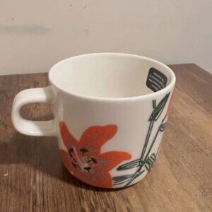 Marimekko Oiva / Puutarhakutsut Coffee Mug Brand New Finnish Design